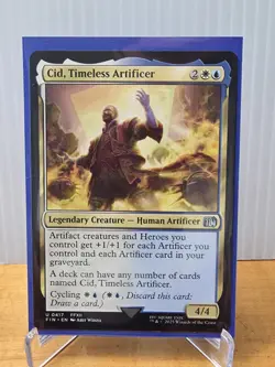 Cid, Timeless Artificer - #417 - Final Fantasy - MTG - Image 1