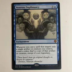 Vesuvan Duplimancy M Promo Pack: Dominaria United 73 Near Mint - Image 1