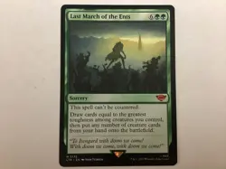 MTG LOTR LAST MARCH OF THE ENTS NM (0162) Graded Power - Image 1