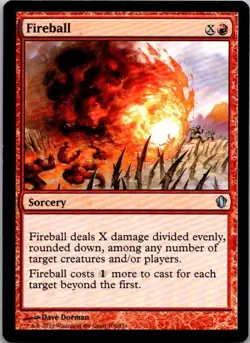 Fireball Commander 2013 MTG LP - Image 1