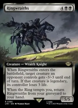 Ringwraiths - Extended Art LTR NM MTG - Image 1