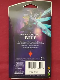 Magic The Gathering THRONE OF ELDRAINE New Sealed BLUE THEME BOOSTER Pack MTG - Image 2