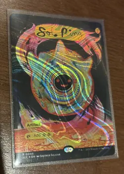 Halo Foil Sol Ring Encyclopedia Of Magic Secret Lair NM - Image 2