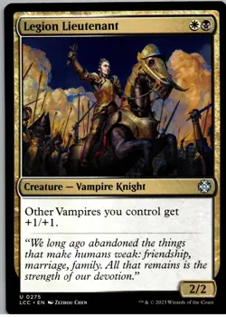 Legion Lieutenant - U - Commander: The Lost Caverns of Ixalan - 275 - NM - Regul - Image 1