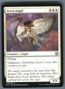Magic the Gathering MTG Magic Game Night Serra Angel #16 - Image 1
