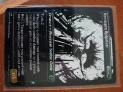 Necrogen Rotpriest Magic The Gathering Phyrexia Zombie 296 MTG Toxic Showcase - Image 2