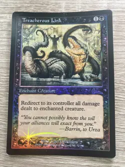 Treacherous Link Foil Urza's Legacy - Near Mint - Image 1