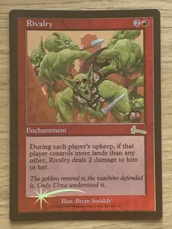 Rivalry Foil Urza's Legacy - Near Mint - Image 1