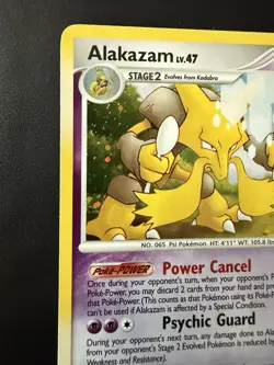 Pokemon TCG Mysterious Treasures Alakazam 2/123 Rare Holo Near Mint - Image 4
