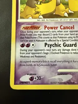 Pokemon TCG Mysterious Treasures Alakazam 2/123 Rare Holo Near Mint - Image 5