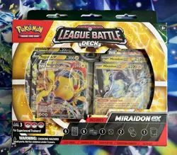 Pokemon TCG Miraidon ex League Battle Deck (Factory Sealed) 820650852732 - Image 1