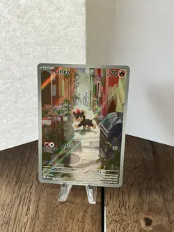 Pokemon TCG Mega Evolution- Litleo 139/132 Illustration Rare-NM. - Image 1