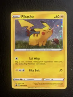 Pokemon Sword & Shield "Pikachu" SWSH039 / Black Star Promo / Near Mint - Image 1