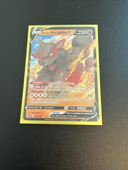 Hisuian Arcanine V 90/195 Pokemon TCG Silver Tempest NM/M Pack Fresh - Image 1