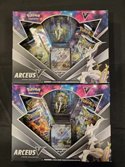 Pokemon Arceus V Figure Collection Factory Sealed - Lot of 2! - Image 1