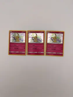 Pokemon Mimikyu SM163 Black Star Promo X3 - Image 1