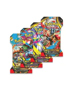 POKEMON TCG MEGA EVOLUTION SLEEVED BOOSTER PACK (RANDOM ARTWORK) *CAN. SELLER* - Image 1
