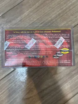 1999 Pokemon Unlimited Base Set booster box Sealed! WOTC charizard Italian Ver. - Image 3