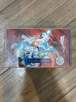 1999 Pokemon Unlimited Base Set booster box Sealed! WOTC charizard Italian Ver. - Image 4