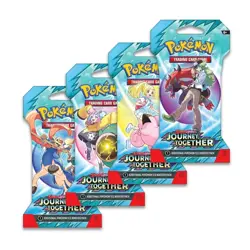 POKEMON TCG JOURNEY TOGETHER SLEEVED BOOSTER PACK (RANDOM ARTWORK) *CAN. SELLER* - Image 1