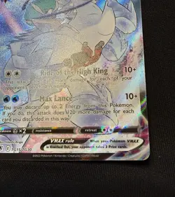 Pokemon Astral Radiance Ice Rider Calyrex VMAX Ultra Rare Holo TG15/TG30 NM - Image 2