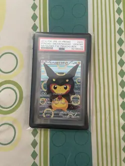 Pokemon 2016 JPN XY Promo Poncho-Wear Pikachu Rayquaza PSA 10 Gem #231 - Image 1