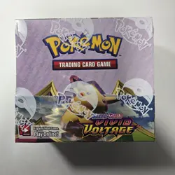 POKEMON SWORD & SHIELD VIVID-VOLTAGE BOOSTER BOX FACTORY SEALED - Image 1