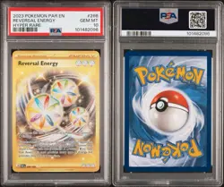 2024 Pokemon Paradox Rift Reversal Energy #266 Hyper Rare PSA 10 Gem Mint - Image 3
