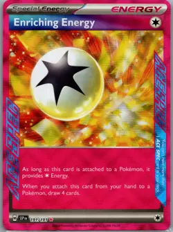 Enriching Energy 191/191 - Pokemon SV08: Surging Sparks - Ace Spec Rare (NM) - Image 1