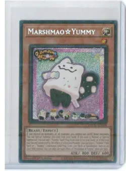 Yu-Gi-Oh! TCG - Marshmao Yummy - DOOD-EN024 - Secret Rare - Unplayed - Image 1