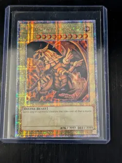 Yugioh The Winged Dragon of Ra - Quarter Century Secret Rare - LC01-EN003 - Image 1