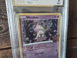 Pokemon promo Holo mimikyu v ex 081/189 gx graded art card halloween vstar b1 - Image 2