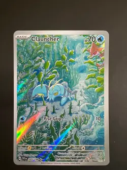 Clauncher 205/198 Scarlet & Violet Pokemon TCG Card Full Art NM/Mint - Image 2