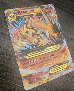 DAMAGED MEGA CHARIZARDS - EX - POKEMON TCG CARDS - Image 5
