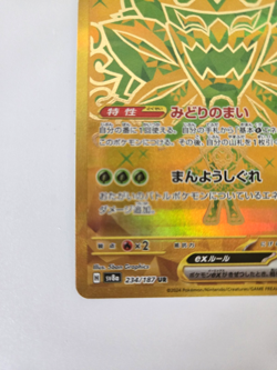 Teal Mask Ogerpon ex UR 234/187 SV8a Terastal Fest ex Pokemon Card Japanese NM - Image 5