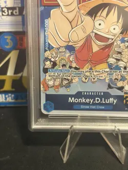 Monkey D. Luffy - P-033 - PSA 10 - Promo - English - One Piece Card Game - Image 2