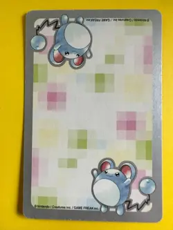 Ampharos pokemon Playing Poker Card Silver Marill Nintendo Japanese - Image 5