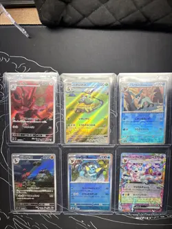 6 Card Pokemon Mixed Lot Bundle Holographic, Full Art ,Ex - Image 1
