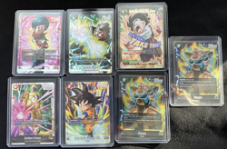 Dragon Ball Super Card Game (Fusion World), HoloFoil/AltArt 7 card lot Near Mint - Image 1