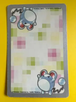 Flaaffy pokemon Playing Poker Card Silver Marill Nintendo Japanese - Image 4