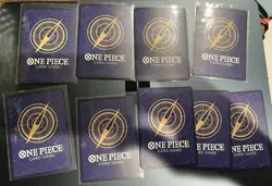 Lot of 9 One Piece Cards All NM Japanese Sr Sec Foil - Image 2