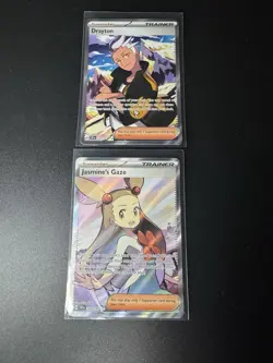 Pokemon Cards Lot Of 2 Surging Sparks Trainer Cards - Image 1