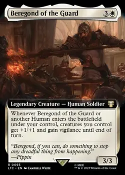 Beregond of the Guard - Extended Art LTC NM MTG - Image 1