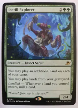 Icetill Explorer #0192 - Edge of Eternities EOE Rare MTG 2025 - Image 1
