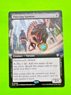 MTG Outlaws of Thunder Junction - Thieving Varmin - Extended Art 0059 - Image 1
