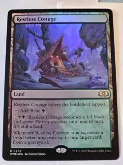 MTG - Restless Cottage FOIL - Wilds of Eldraine - Image 1