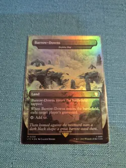 MTG LOTR Barrow Downs/ Bojuka Bog #358 💥FOIL💥 Commander Lord of Rings Magic - Image 1