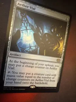 Aether Vial Double Masters 2022 Foil - Image 2