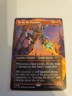 Zo-Zu the Punisher Borderless MTG Encyclopedia of Magic Nm/M - Image 1