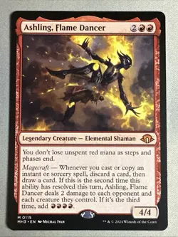 MTG / Ashling, Flame Dancer / MH3 / #115 / Regular / Mythic / NM - Image 1